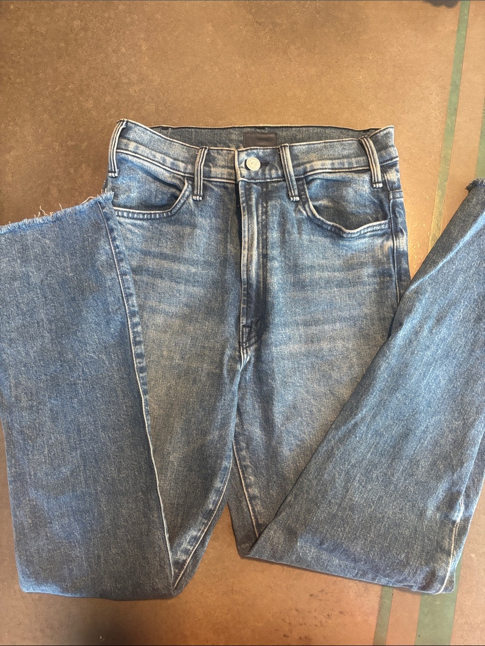 MOTHER Women's The Hustler Ankle Fray